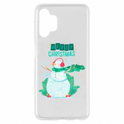 Чехол из раздела Зима Merry Christmas, Веселых Праздников - Новогодний Снеговик для Samsung A13 4G - FATLINE Чехол из раздела Зима Merry Christmas, Веселых Праздников - Новогодний Снеговик для Samsung A13 4G
