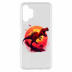 Чехол из раздела Nemfis_Art Тиранозавр на фоне солнца для Samsung A13 4G - FATLINE Чехол из раздела Nemfis_Art Тиранозавр на фоне солнца для Samsung A13 4G
