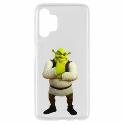 Чехол из раздела Shrek Задумчивый Шрек для Samsung A13 4G - FATLINE Чехол из раздела Shrek Задумчивый Шрек для Samsung A13 4G