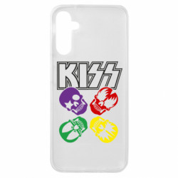 Чехол из раздела KISS Kiss Band для Samsung A14 4G/5G - FATLINE Чехол из раздела KISS Kiss Band для Samsung A14 4G/5G