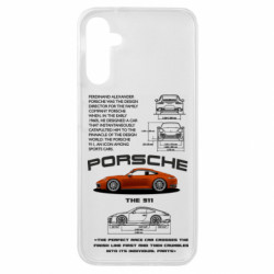 Чехол из раздела Legendary Cars Porsche 911 для Samsung A14 4G/5G - FATLINE Чехол из раздела Legendary Cars Porsche 911 для Samsung A14 4G/5G