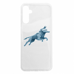 Чехол из раздела Волк Волк полигональный для Samsung A14 5G
