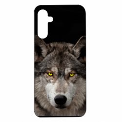 Чехол из раздела Волк Wolf with yellow eyes для Samsung A14 5G