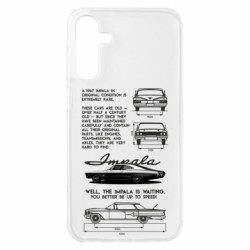 Чехол из раздела Legendary Cars 1967 Chevrolet Impala для Samsung A15 4G/5G - FATLINE Чехол из раздела Legendary Cars 1967 Chevrolet Impala для Samsung A15 4G/5G