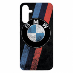 Чехол из раздела Автомобилистам BMW grunge logo для Samsung A15 4G/5G - FATLINE Чехол из раздела Автомобилистам BMW grunge logo для Samsung A15 4G/5G