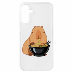 Чехол из раздела magic_forest Капибара с лапшой для Samsung A15 4G/5G - FATLINE Чехол из раздела magic_forest Капибара с лапшой для Samsung A15 4G/5G