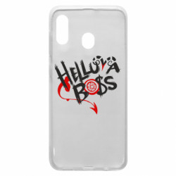 Чехол из раздела Отель Хазбин Адский босс Лого для Samsung A20
