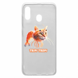 Чехол из раздела Мемы с нейросети TRIPI TROPI для Samsung A20 - FATLINE Чехол из раздела Мемы с нейросети TRIPI TROPI для Samsung A20