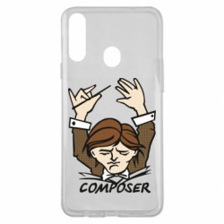 Чехол из раздела Программистам Composer для Samsung A20s - FATLINE Чехол из раздела Программистам Composer для Samsung A20s