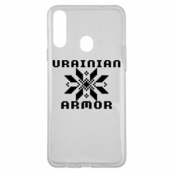 Чехол из раздела Вишиванки УКРАИНСКАЯ БРОНЯ для Samsung A20s - FATLINE Чехол из раздела Вишиванки УКРАИНСКАЯ БРОНЯ для Samsung A20s