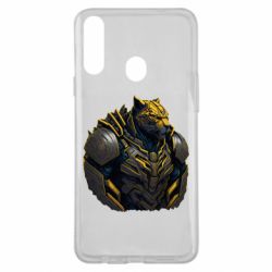 Чехол из раздела Bohdan Myroshnyk Пантера зверобот-трансформер для Samsung A20s - FATLINE Чехол из раздела Bohdan Myroshnyk Пантера зверобот-трансформер для Samsung A20s