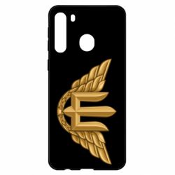 Чехол из раздела Воздушные силы Беретный знак Воздушных сил Вооруженных сил Украины для Samsung A21 - FATLINE Чехол из раздела Воздушные силы Беретный знак Воздушных сил Вооруженных сил Украины для Samsung A21
