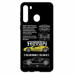 Чехол из раздела Legendary Cars Ferrari 488 GTB для Samsung A21