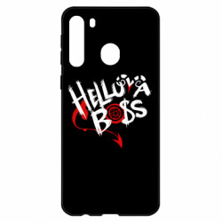 Чехол из раздела Отель Хазбин Адский босс Лого для Samsung A21