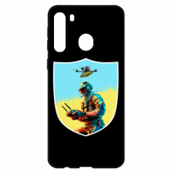 Чехол из раздела Операторы FPV Шеврон БПЛА для Samsung A21 - FATLINE Чехол из раздела Операторы FPV Шеврон БПЛА для Samsung A21