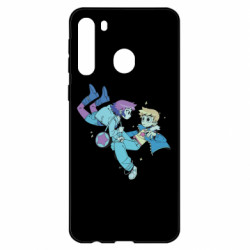 Чехол из раздела Скотт Пилигрим вступает в бой Скотт Пилигрим вместе с Рамоной для Samsung A21