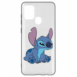 Чехол из раздела Лило и Стич Подозрительный Стич для Samsung A21s - FATLINE Чехол из раздела Лило и Стич Подозрительный Стич для Samsung A21s