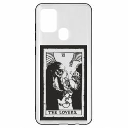 Чехол из раздела Skeletons The lovers для Samsung A21s - FATLINE Чехол из раздела Skeletons The lovers для Samsung A21s