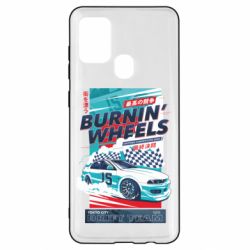 Чехол из раздела Автомобилистам Токио дрифт для Samsung A21s - FATLINE Чехол из раздела Автомобилистам Токио дрифт для Samsung A21s
