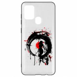 Чехол из раздела Nemfis_Art Zen girl art для Samsung A21s - FATLINE Чехол из раздела Nemfis_Art Zen girl art для Samsung A21s