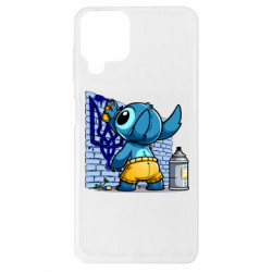 Чехол из раздела Лило и Стич Стич патриот Украины для Samsung A22 4G - FATLINE Чехол из раздела Лило и Стич Стич патриот Украины для Samsung A22 4G