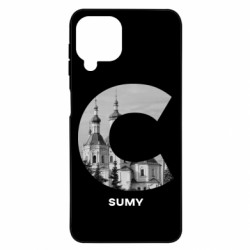 Чехол из раздела Города Украины: Монохром Sumy Black & White для Samsung A22 4G - FATLINE Чехол из раздела Города Украины: Монохром Sumy Black & White для Samsung A22 4G