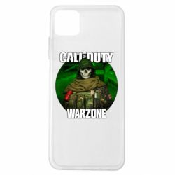 Чехол из раздела Call of Duty Call of duty Warzone ghost green background для Samsung A22 5G - FATLINE Чехол из раздела Call of Duty Call of duty Warzone ghost green background для Samsung A22 5G