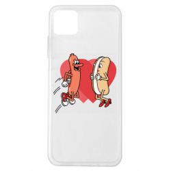 Чехол из раздела 14 Февраля Hot dog love для Samsung A22 5G - FATLINE Чехол из раздела 14 Февраля Hot dog love для Samsung A22 5G