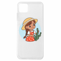 Чехол из раздела Авторские принты Милаха девочка в шляпе для Samsung A22 5G - FATLINE Чехол из раздела Авторские принты Милаха девочка в шляпе для Samsung A22 5G