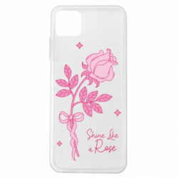 Чехол из раздела Авторские принты Розовая роза для Samsung A22 5G - FATLINE Чехол из раздела Авторские принты Розовая роза для Samsung A22 5G