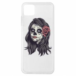 Чехол из раздела Девушкам Sugar girl with a rose для Samsung A22 5G - FATLINE Чехол из раздела Девушкам Sugar girl with a rose для Samsung A22 5G