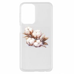 Чехол из раздела ShelganenOK Веточка хлопка для Samsung A23 4G - FATLINE Чехол из раздела ShelganenOK Веточка хлопка для Samsung A23 4G