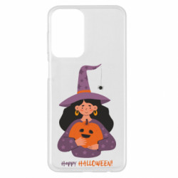Чехол из раздела Авторские принты Happy Halloween! Девушка Ведьма для Samsung A23 4G - FATLINE Чехол из раздела Авторские принты Happy Halloween! Девушка Ведьма для Samsung A23 4G