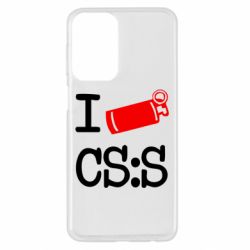 Чохол з розділу Counter Strike I love CS Source для Samsung A23 4G - FATLINE Чохол з розділу Counter Strike I love CS Source для Samsung A23 4G