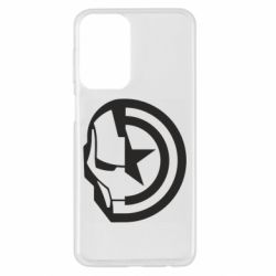 Чохол з розділу Залізна людина Iron Man and Captain America для Samsung A23 4G - FATLINE Чохол з розділу Залізна людина Iron Man and Captain America для Samsung A23 4G
