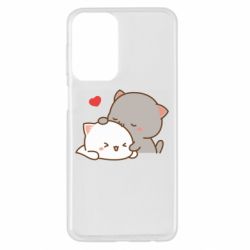 Чехол из раздела Кот Кот целует кошку для Samsung A23 4G - FATLINE Чехол из раздела Кот Кот целует кошку для Samsung A23 4G