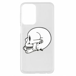 Чехол из раздела Черепа Кот с рыбьей костью. Череп для Samsung A23 4G - FATLINE Чехол из раздела Черепа Кот с рыбьей костью. Череп для Samsung A23 4G