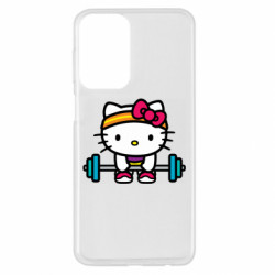 Чехол из раздела Hello Kitty Kitty`s GYM для Samsung A23 4G - FATLINE Чехол из раздела Hello Kitty Kitty`s GYM для Samsung A23 4G