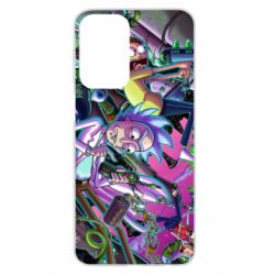 Чохол з розділу Рік і Морті Rick and Morty cartoon для Samsung A23 4G - FATLINE Чохол з розділу Рік і Морті Rick and Morty cartoon для Samsung A23 4G
