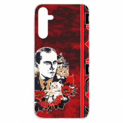 Чехол из раздела Бандера Степан Андреевич Батько наш Бандера Мяу! для Samsung A24 4G - FATLINE Чехол из раздела Бандера Степан Андреевич Батько наш Бандера Мяу! для Samsung A24 4G