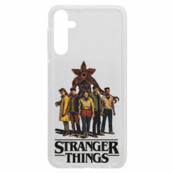 Чехол из раздела Очень странные дела Stranger Things 5 для Samsung A24 4G - FATLINE Чехол из раздела Очень странные дела Stranger Things 5 для Samsung A24 4G