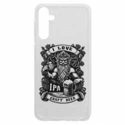 Чехол из раздела Авторские принты I love craft beer для Samsung A24 4G - FATLINE Чехол из раздела Авторские принты I love craft beer для Samsung A24 4G