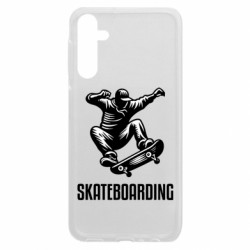 Чохол з розділу MidgArtDesign Скейтбордист у стрибку для Samsung A24 4G - FATLINE Чохол з розділу MidgArtDesign Скейтбордист у стрибку для Samsung A24 4G
