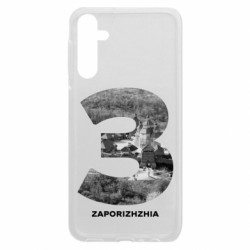 Чехол из раздела Города Украины: Монохром Zaporizhzhia Black & White для Samsung A24 4G - FATLINE Чехол из раздела Города Украины: Монохром Zaporizhzhia Black & White для Samsung A24 4G