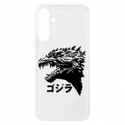 Чехол из раздела Иероглифы Godzilla in japanese для Samsung A25 5G - FATLINE Чехол из раздела Иероглифы Godzilla in japanese для Samsung A25 5G