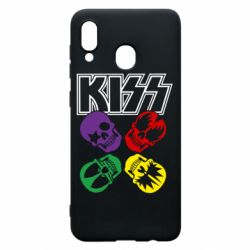 Чехол из раздела KISS Kiss Band для Samsung A30 - FATLINE Чехол из раздела KISS Kiss Band для Samsung A30