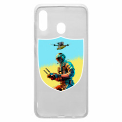 Чехол из раздела Операторы FPV Шеврон БПЛА для Samsung A30 - FATLINE Чехол из раздела Операторы FPV Шеврон БПЛА для Samsung A30