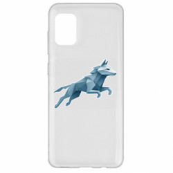 Чехол из раздела Волк Волк полигональный для Samsung A31