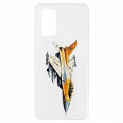 Чехол из раздела ShelganenOK Истребитель ф-16 для Samsung A32 4G - FATLINE Чехол из раздела ShelganenOK Истребитель ф-16 для Samsung A32 4G