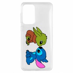 Чохол з розділу Ліло та Стіч Baby Yoda And Stitch для Samsung A33 5G - FATLINE Чохол з розділу Ліло та Стіч Baby Yoda And Stitch для Samsung A33 5G